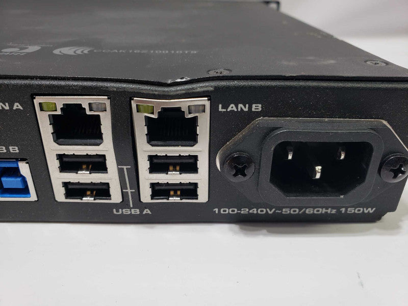 QSC Q-SYS Core110f USB/FLEX CHANNELS DSP DIGITAL SOUND PROCESSOR [