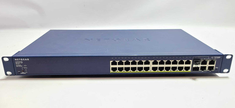 NETGEAR Prosafe FS728TPV2 24-Port 10/100 PoE Smart Switch 2x SFP  $