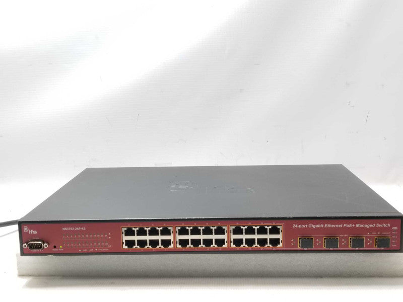 ifs NS3702-24P-4S 24-Port Gigabit Ethernet PoE+ Managed Switch _