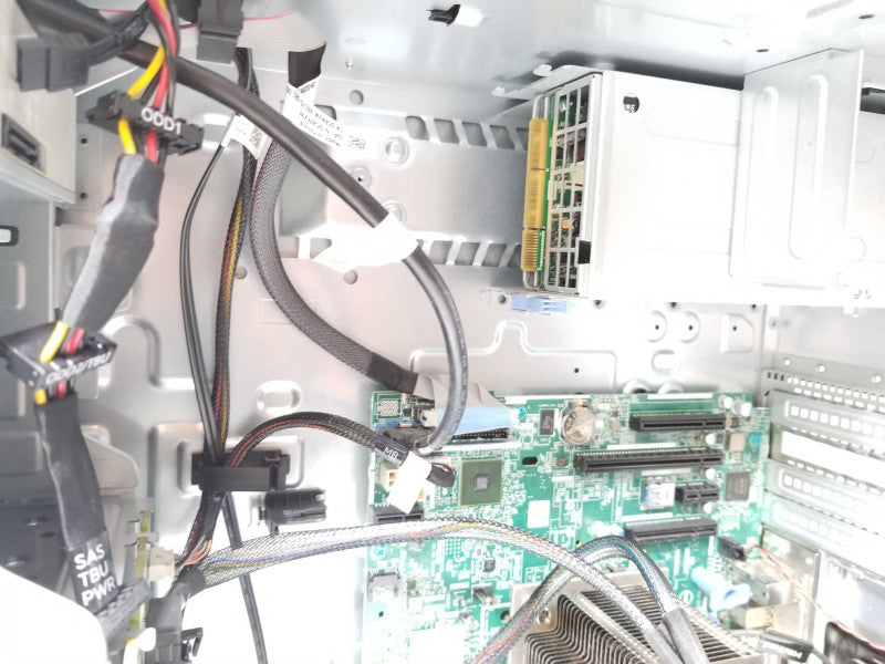 Dell PowerEdge T330, Xeon E3-1220v5 3.0GHz, No RAM/PSU Connector board, AS-IS _