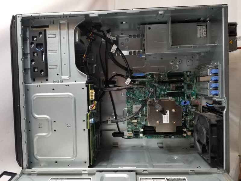 Dell PowerEdge T330, Xeon E3-1220v5 3.0GHz, No RAM/PSU Connector board, AS-IS _