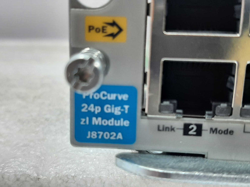 HP J8702A HP Procurve 24p Gig-T ZL PoE Module for HP 5406ZL or 5412ZL ~