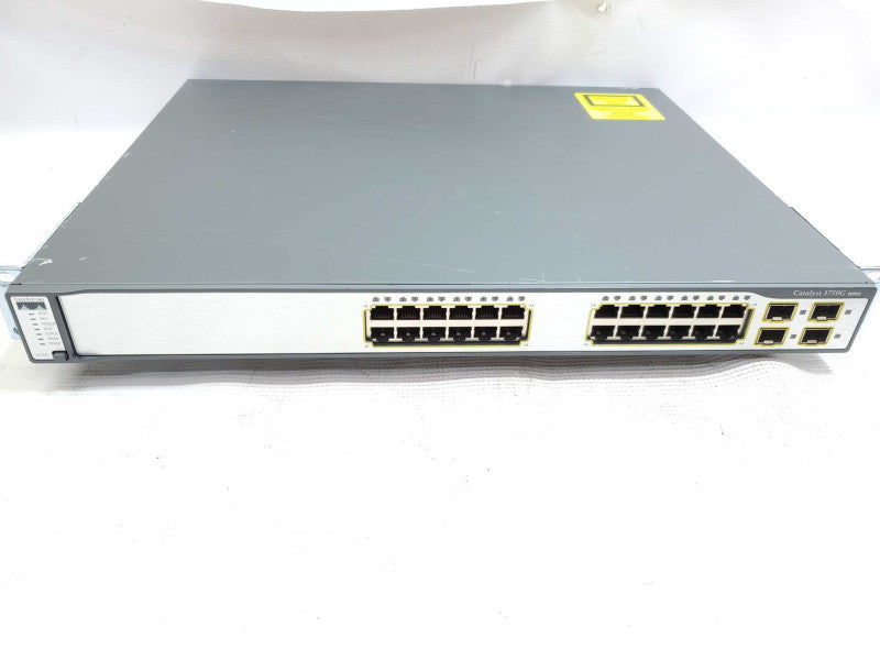 Cisco WS-C3750G-24TS-S1U V03 24 -Port Layer 3 Gigabit Ethernet Switch_Reset )