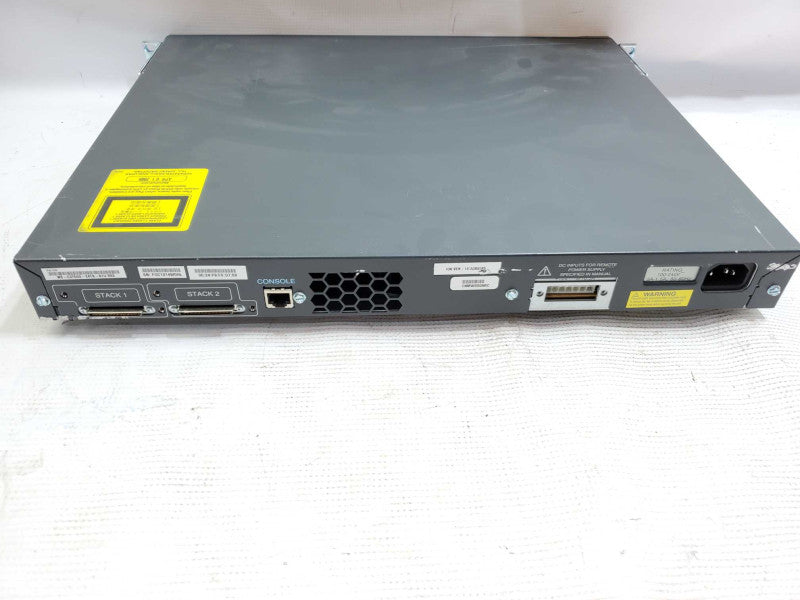 Cisco WS-C3750G-24TS-S1U V03 24 -Port Layer 3 Gigabit Ethernet Switch_Reset  )