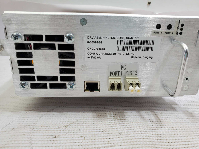 DRV ASM, HP LTO6, UDS3, DUAL FC 8-00976-01 UF-HE-LTO6-FC )