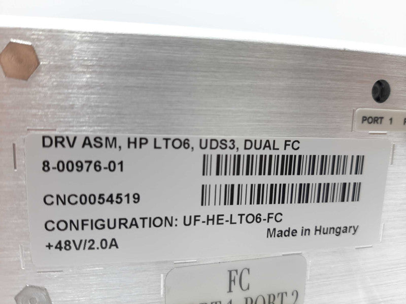 DRV ASM, HP LTO6, UDS3, DUAL FC 8-00976-01 UF-HE-LTO6-FC ~