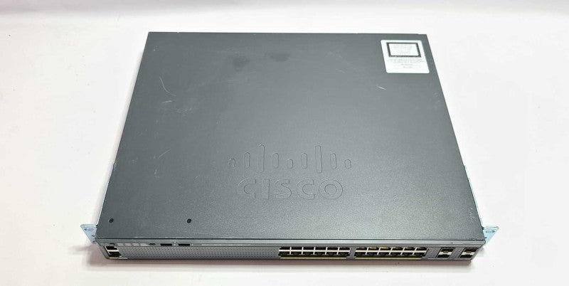 Cisco WS-C2960X-24PS-L Catalyst 2960X Series 24 Port PoE 4x SFP Network Switch $