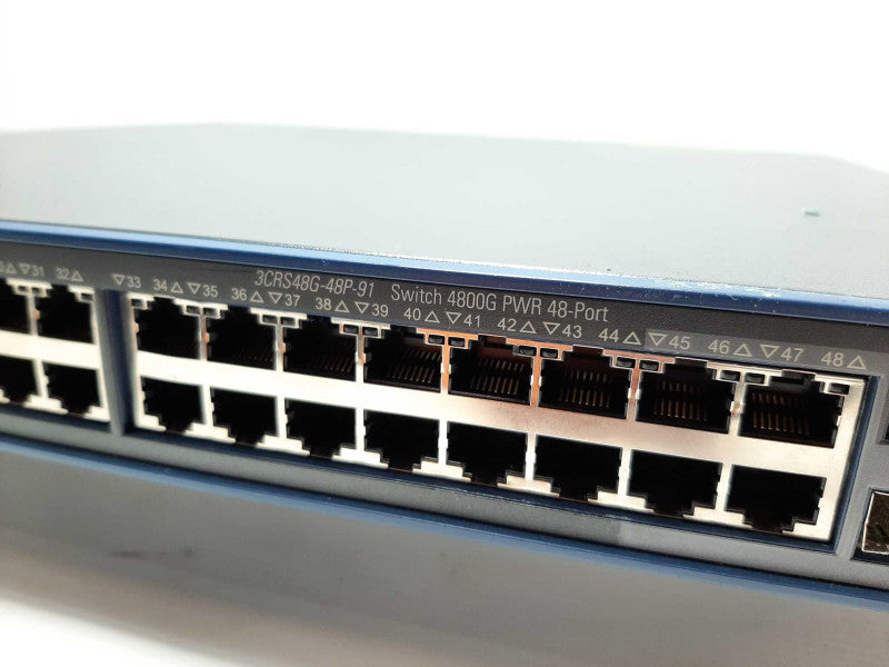 HP 3COM 3CRS48G-48P-91 4800G PWR 48-Port Gigabit Switch +