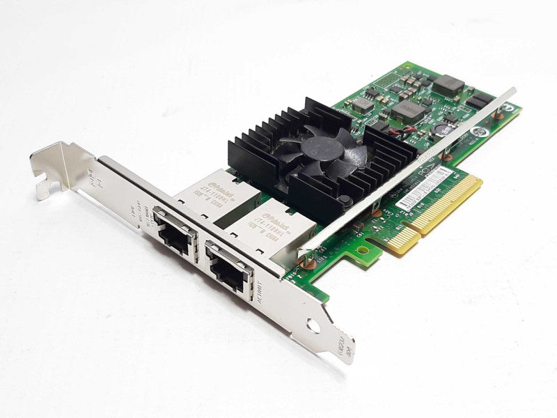 Dell Intel X540-2T Dual-Port 10GbE PCI-express Network Adapter Card 0K7H46 +