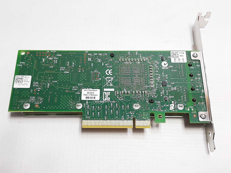 Dell Intel X540-2T Dual-Port 10GbE PCI-express Network Adapter Card 0K7H46 +