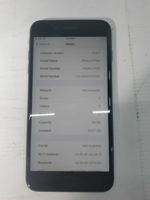 Apple iPhone 8 Plus, 64GB, Carrier Unlocked |