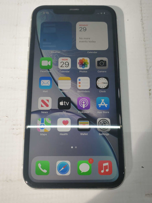 Apple iPhone XR White 64GB Carrier Unlocked |