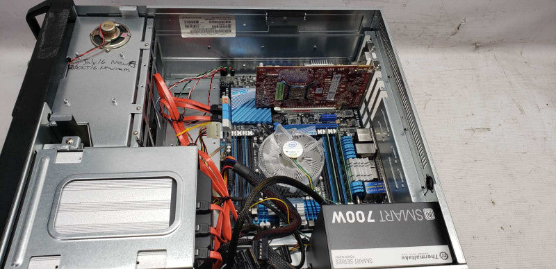 custom PC i7-3820 @ 3.60ghz / 16gb ram / AMD firePro W5000 GPU Asus BT go 3.0 #