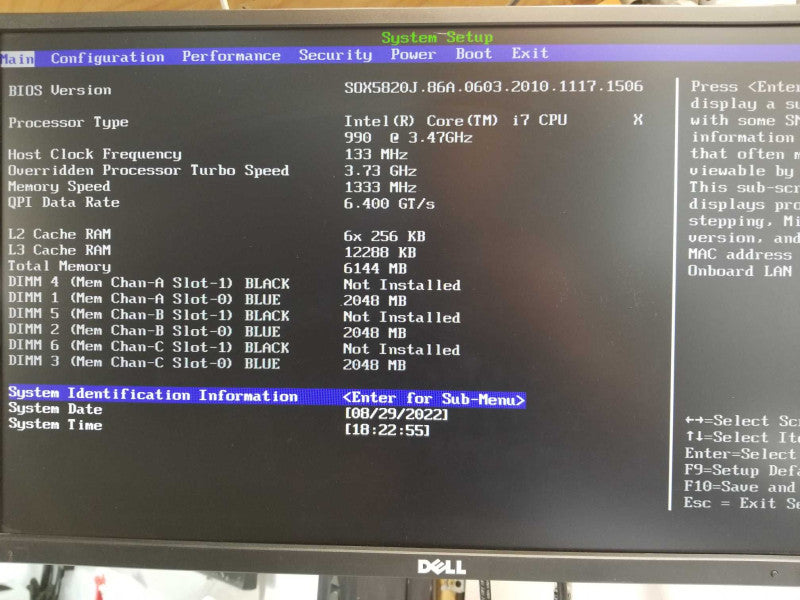 Custom/Intel desktop PC, Core I7-990 3.47GHz, 12GB, No HDD, 2x 3.5\\" HDD Trays _