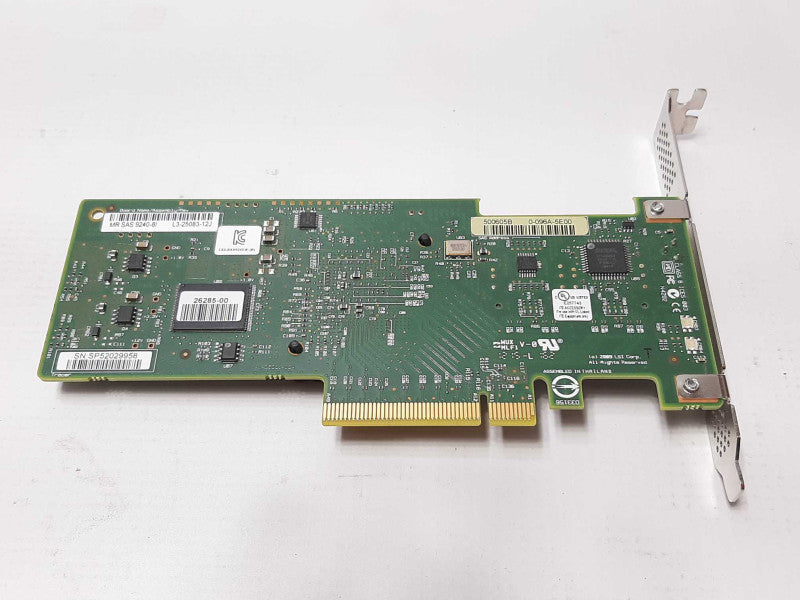 LSI MegaRAID 9240-8i - 8 Port 6Gbps PCIe SATA RAID Controller Card +