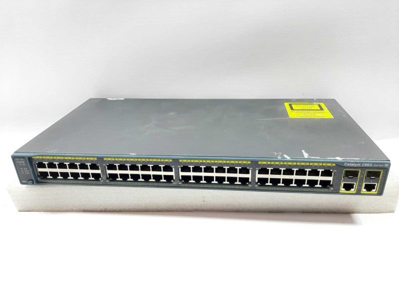 Cisco WS-C2960-48TC-S 48-Port Networking Fast Ethernet Switch , FCTY RESET ~