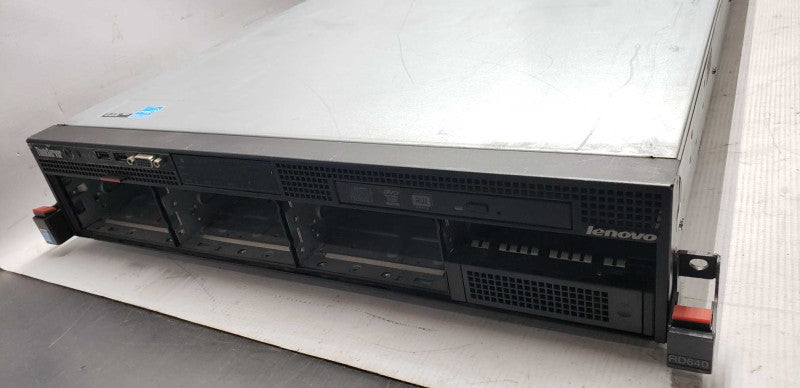 lenovo thinkserver RD640 2x Xeon E5-2620 V2 @ 2.10ghz / 80gb ram / see notes #