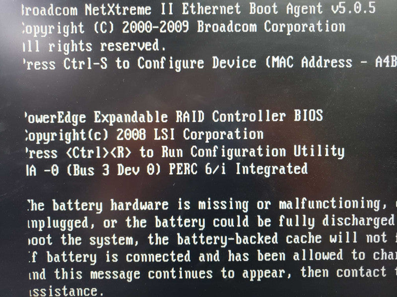 Dell PowerEdge R710 2x Xeon E5520@2.27GHz 16GB ECC DDR3 RAID PERC 6/i No HDD [