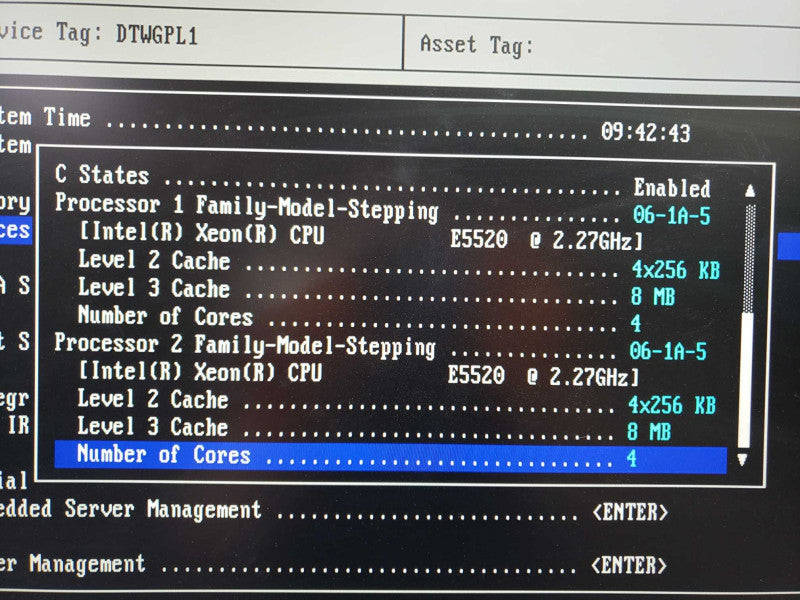 Dell PowerEdge R710 2x Xeon E5520@2.27GHz 4GB ECC DDR3 RAID PERC 6/i No HDD [