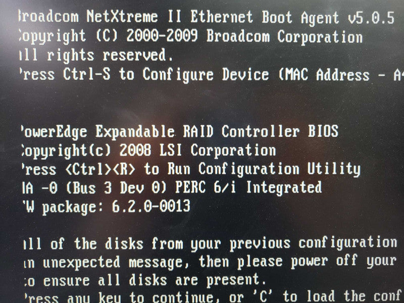 Dell PowerEdge R710 2x Xeon E5520@2.27GHz 4GB ECC DDR3 RAID PERC 6/i No HDD [
