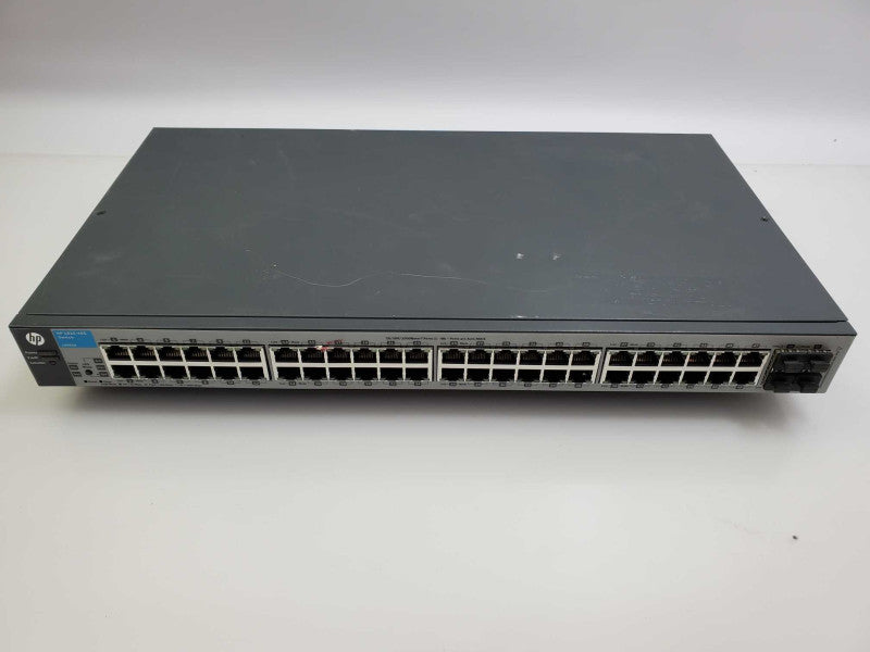 HP 1810-48G J9660A 48 Port Fast Ethernet Network Switch _ Reset )