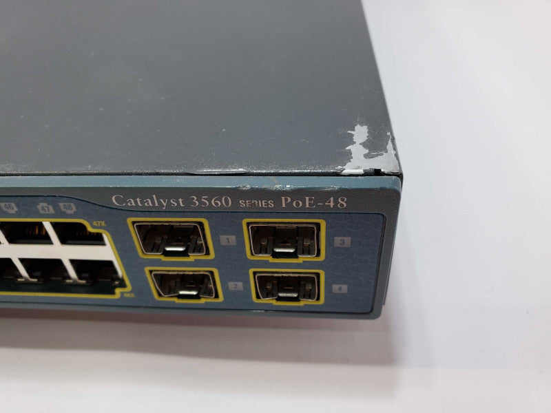 CISCO WS-C3560-48PS-S V05 PoE Switch (
