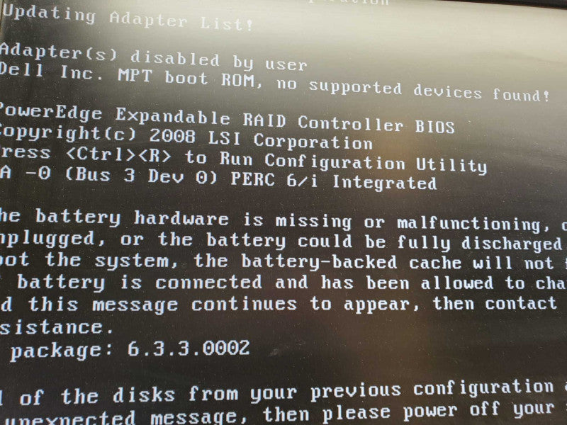 Dell PowerEdge R710 2x Xeon E5520 @ 2.27GHz 6GB RAM PERC 6/i 2x PSU )