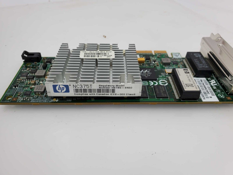 HP NC375T PCI-E 4 Port Gigabit Ethernet Server Adapter 491176-001 539931-001 )