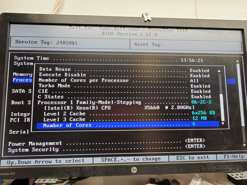 Dell PowerEdge T410 Tower Server Xeon X5660 @2.8GHz 28GB PERC H700 2x PSU )