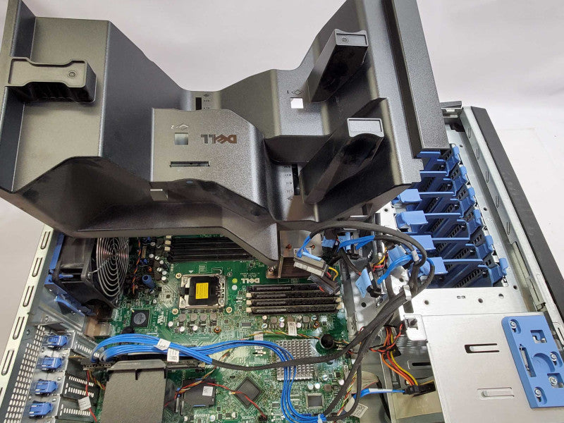 Dell PowerEdge T410 Tower Server Xeon X5660 @2.8GHz 28GB PERC H700 2x PSU )