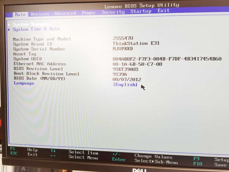 Lenovo ThinkStation E31, Xeon E3-1230 V2 3.3Ghz, 12 GB, Quadro 600 GPU _