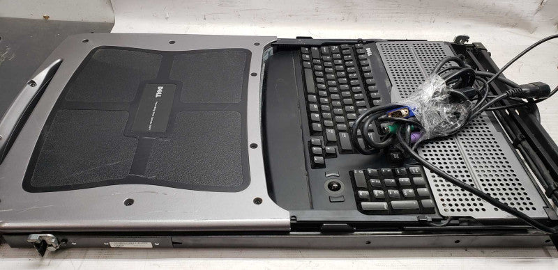 dell 4U132 LCD monitor rack-mount / 15\\"FP Console  #