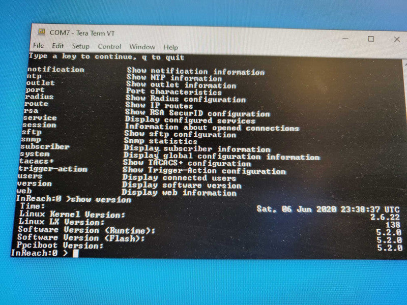MRV LX-4048T-001AC Console Server with single AC power )