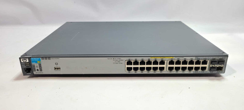 HP ProCurve 2910al-24G-PoE+ J9146A 24-Port 4xSFP Gigabit Network Switch $