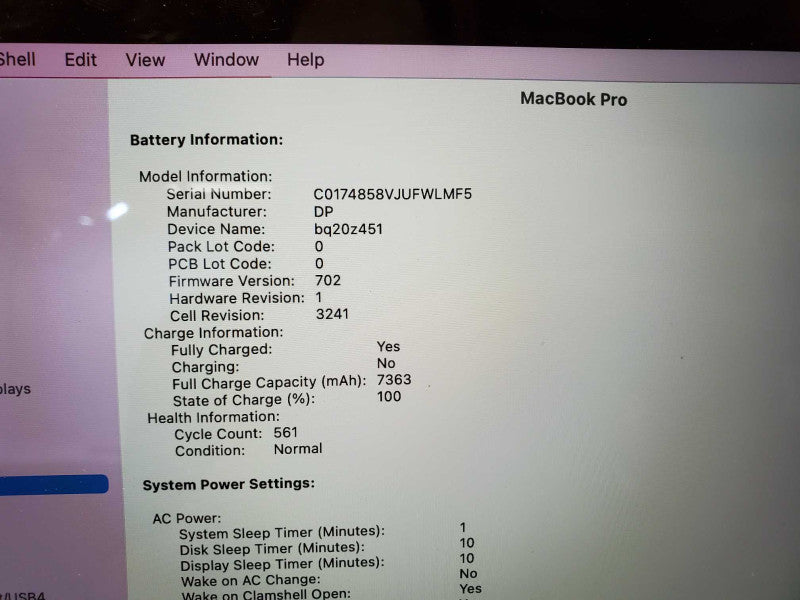 MacBook Pro 2015 15\\" Retina i7-4770HQ@ 2.2 GHz 16GB DDR3 120GB SSD (