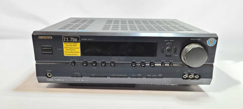 Onkyo TX-SR504 7.1 75w Amplifier Receiver System NO REMOTE $