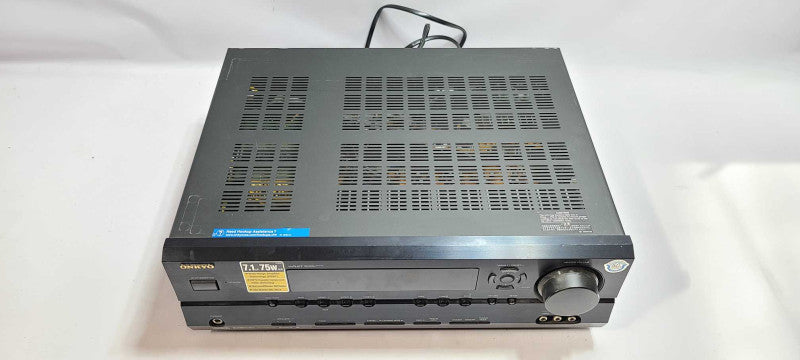 Onkyo TX-SR504 7.1 75w Amplifier Receiver System NO REMOTE $