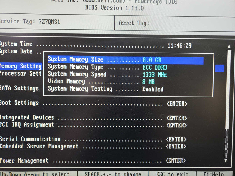 Dell PowerEdge T310 Xeon X3430@2.4GHz 8GB ECC DDR3 RAID PERC 6/i No HDD [