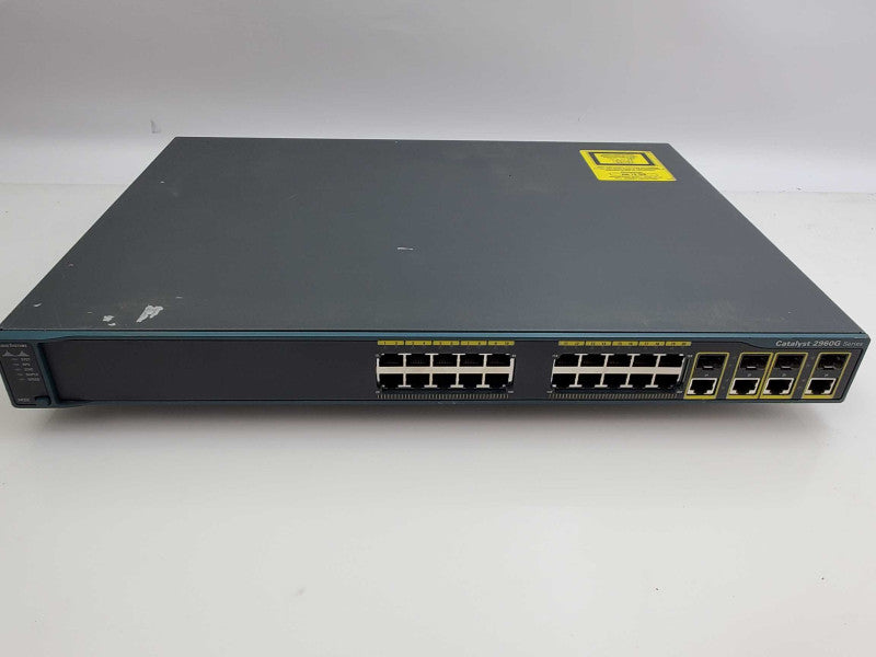 Cisco Catalyst WS-C2960G-24TC-L 24 Port 10/100/1000 Gigabit Switch_reset  )