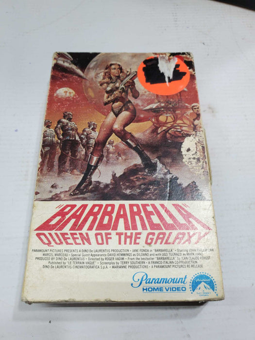 Barbarella Queen of the Galaxy Betamax |