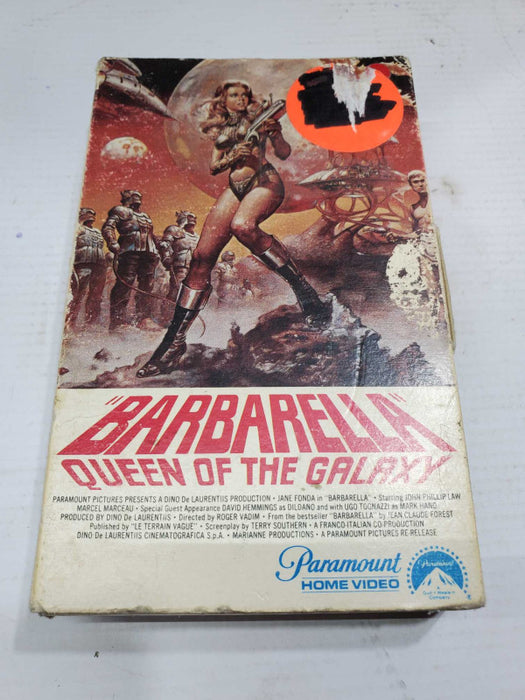 Barbarella Queen of the Galaxy Betamax |
