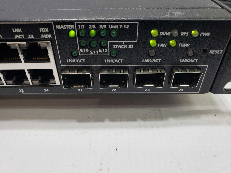 DELL POWERCONNECT 6224 24 X 1GB & 4 X 10GB SFP [