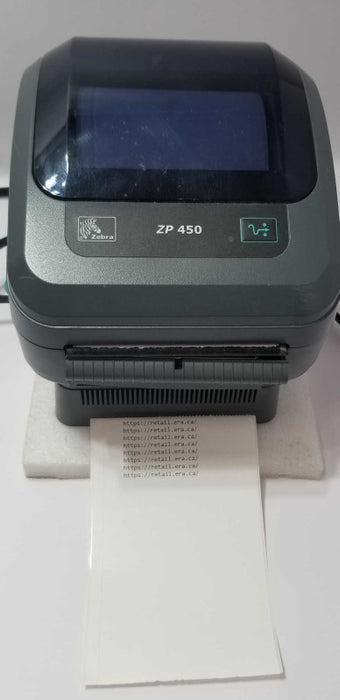Zebra ZP 450 Label Thermal Printer USB=