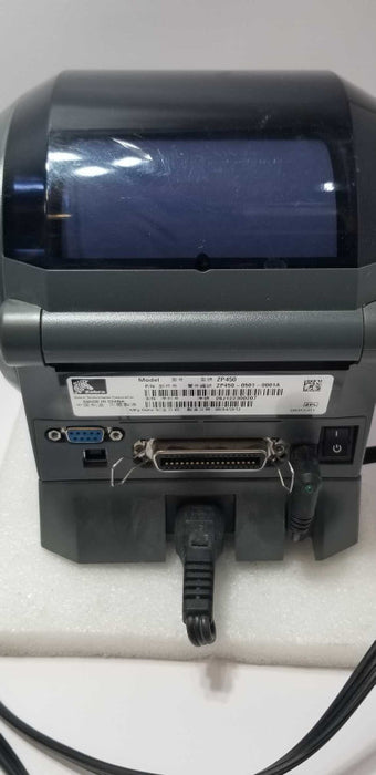 Zebra ZP 450 Label Thermal Printer USB=