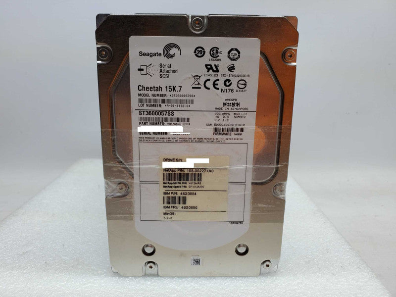 Seagate Cheetah 15K.7 ST3600057SS 600GB 15K 16MB SAS 6Gb/s 3.5\\" Hard Drive (