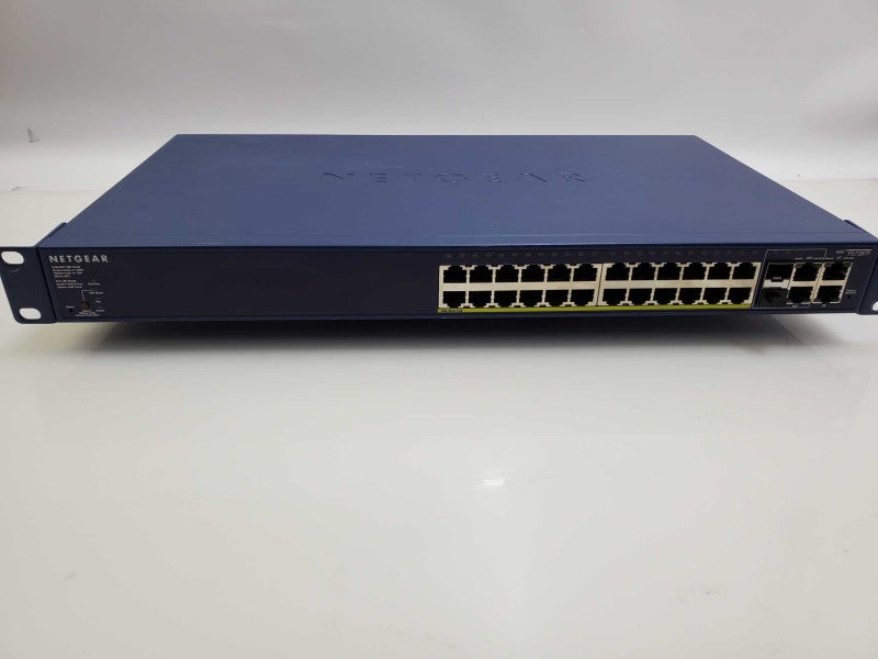 Netgear Prosafe FS728TP V2 H1 24-Port PoE Smart Ethernet Switch with Rack Ear )