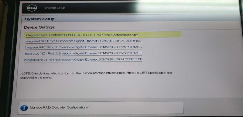 Dell Poweredge R720 2x Xeon E5-2660 V2 @ 2.20ghz / 128gb ram / H710P Ctrl #