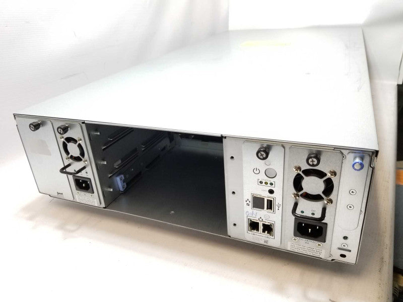 Quantum scalar i3 SC001 3-07350-04 Tape Drive, No Drive, 2x PSU, AS-IS, Read _