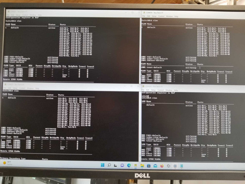 Cisco WS-C2960X-48FPD-L w/ C2960X-STACK 48-Port Gig Poe Managed Switch _
