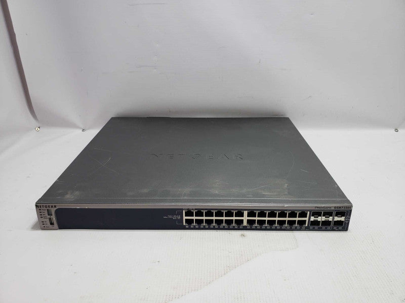 Netgear GSM7328S ProSafe Stackable 24x 1GB RJ-45 4x 1GB SFP Switch [